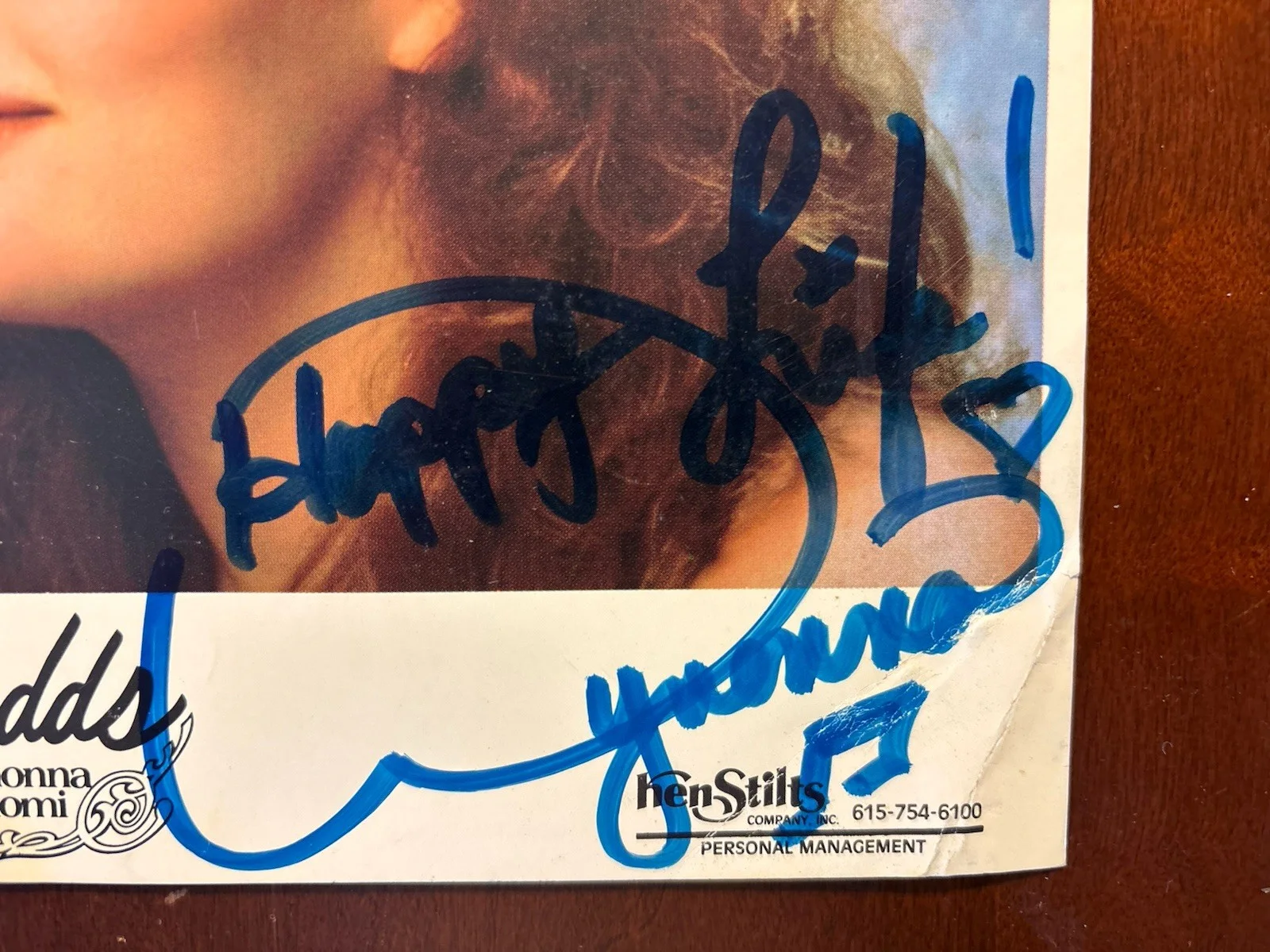 Wynonna & Naomi Judd 8” x 10” RCA Promotional Photo with Original Autographs, изображение 4