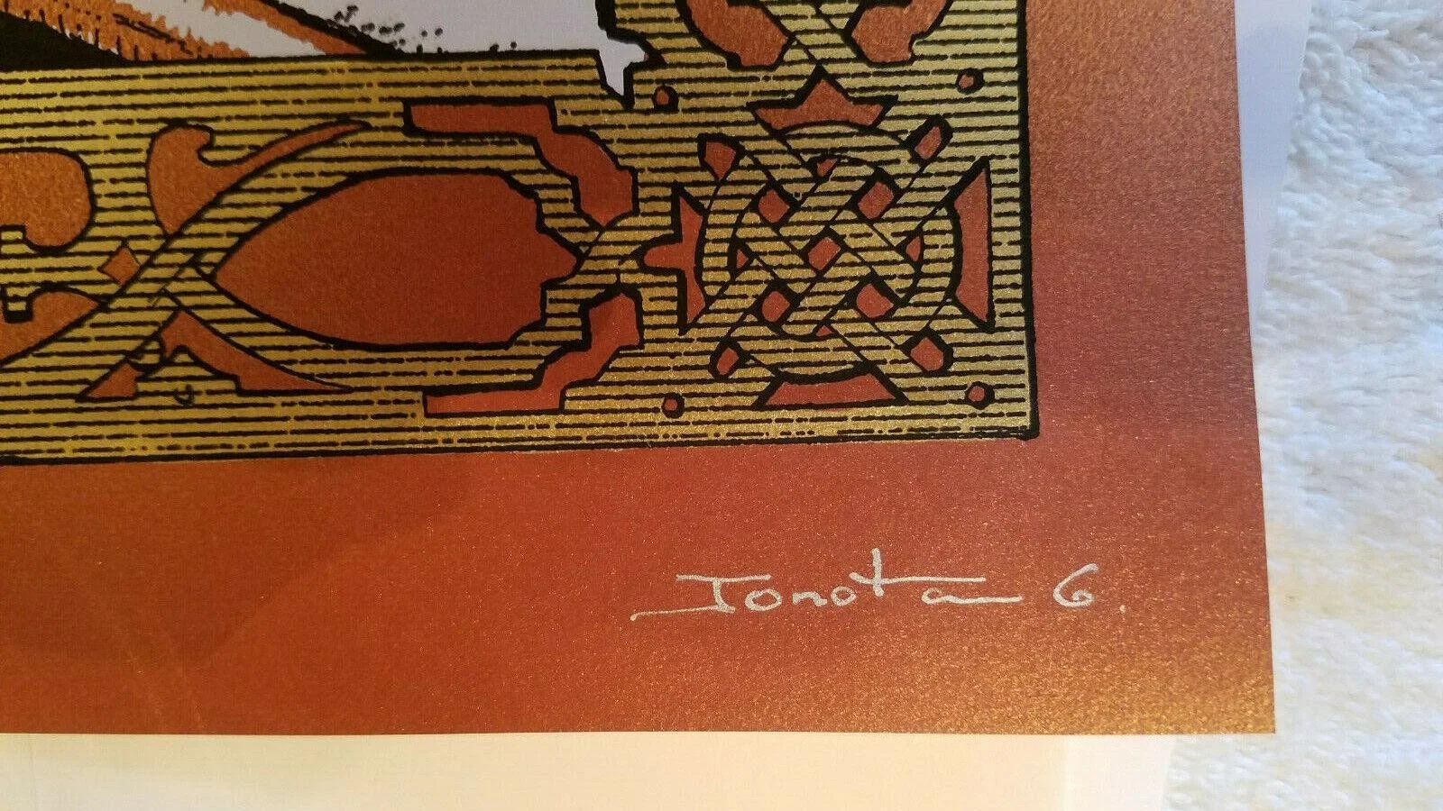 JETHRO TULL MINT Limited Edition Jethro Tull SIGNED /and # by artist ,, изображение 2