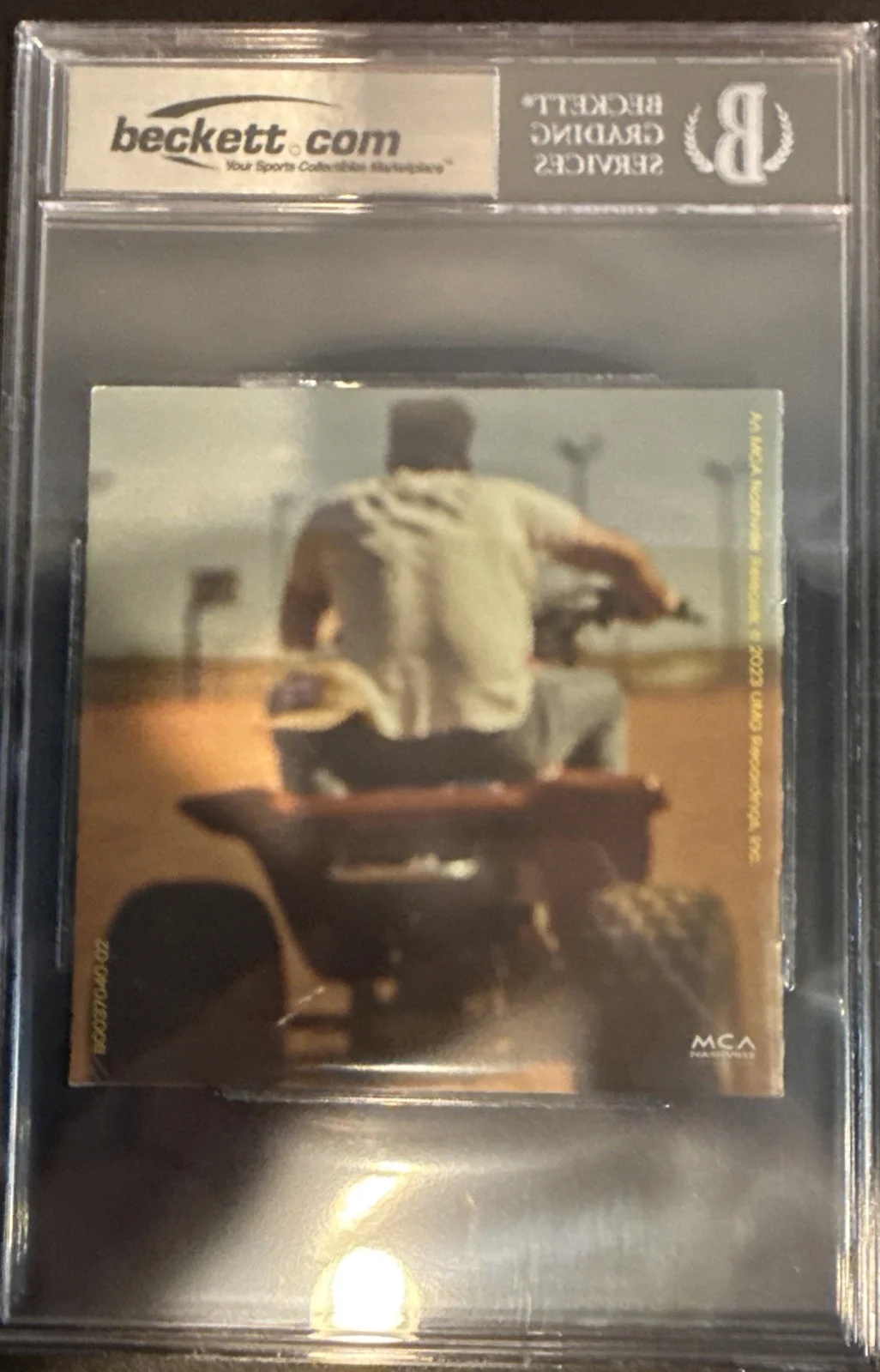 Jordan Davis SIGNED CD Booklet “Blue Bird Days” - Beckett BAS Encased Slab, image 4