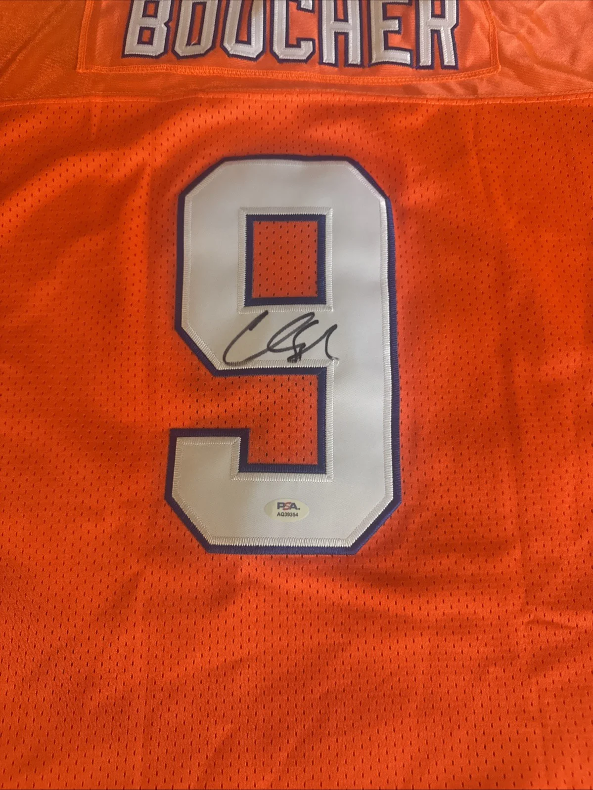 Adam Sandler — Adam Sandler Signed Autographed Water Boy Mud Dogs Jersey PSA Certified, изображение 3