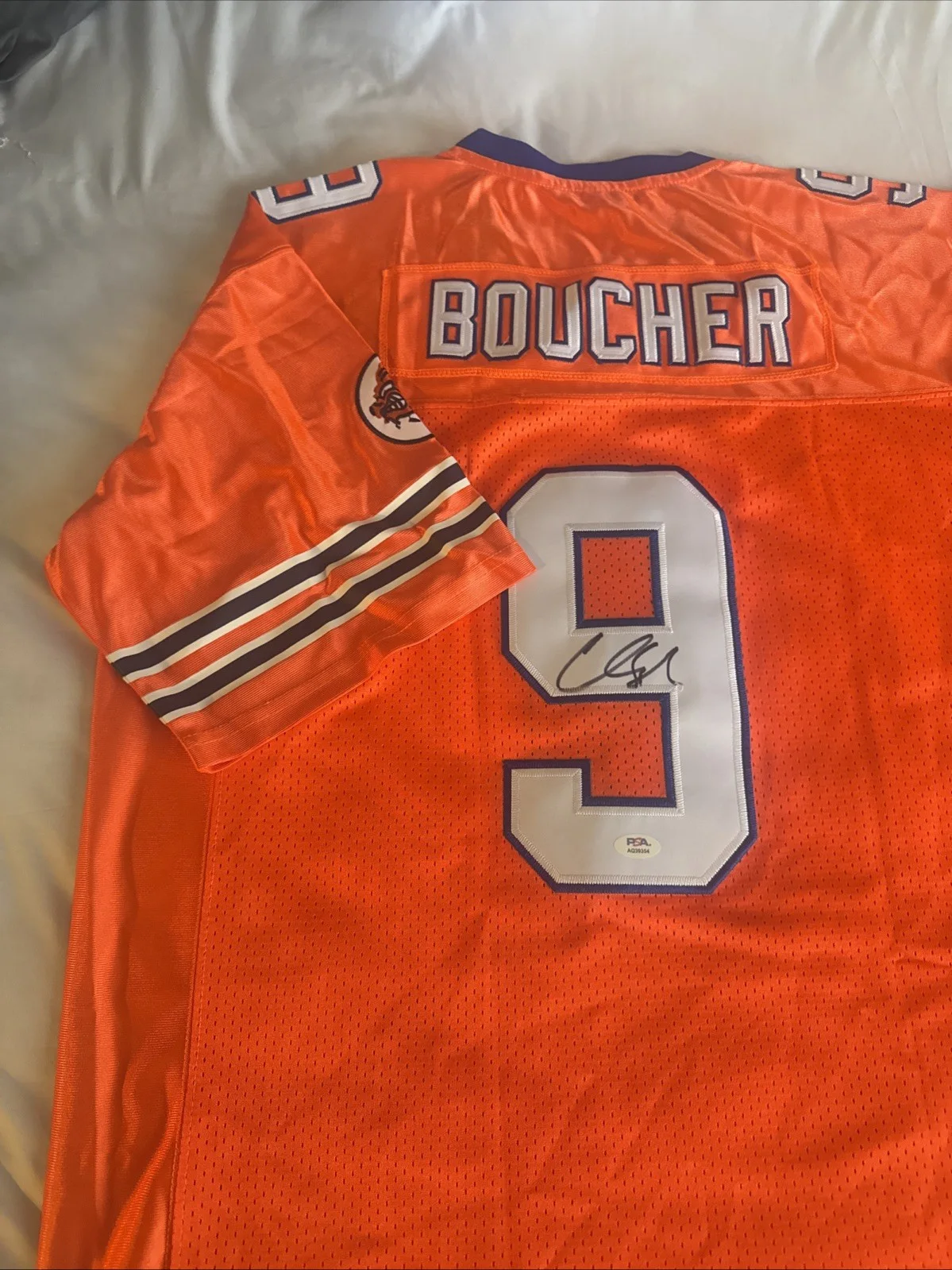 Adam Sandler — Adam Sandler Signed Autographed Water Boy Mud Dogs Jersey PSA Certified, изображение 4