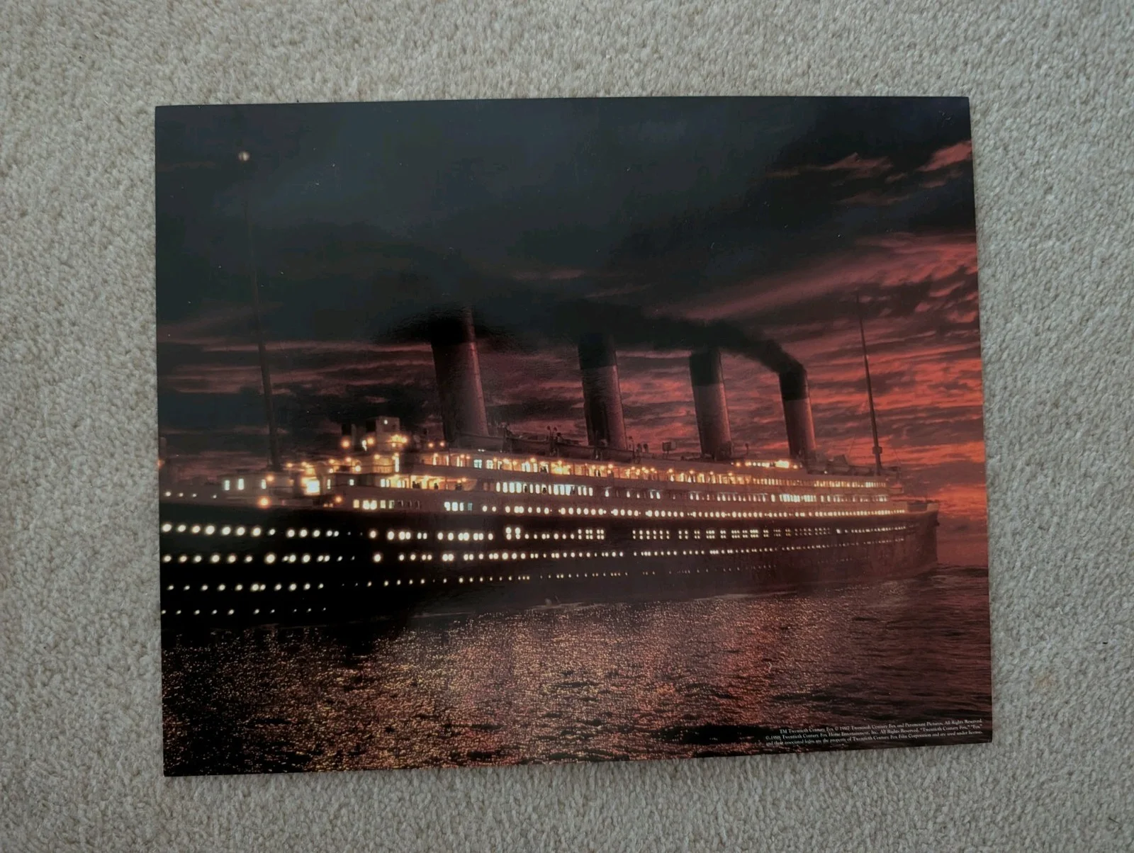 TITANIC Film 1997 Sealed press pack envelope with photos, изображение 3