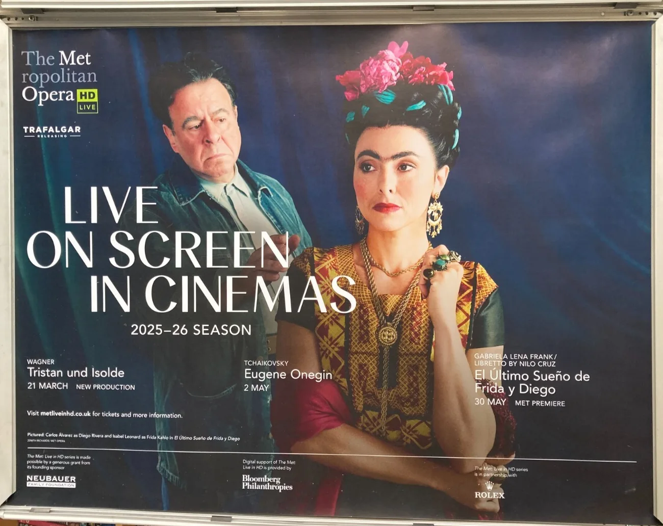 Cinema Poster: METROPOLITAN OPERA 2025-26 (Live Beamback Quad) Eugene Onegin, image 3