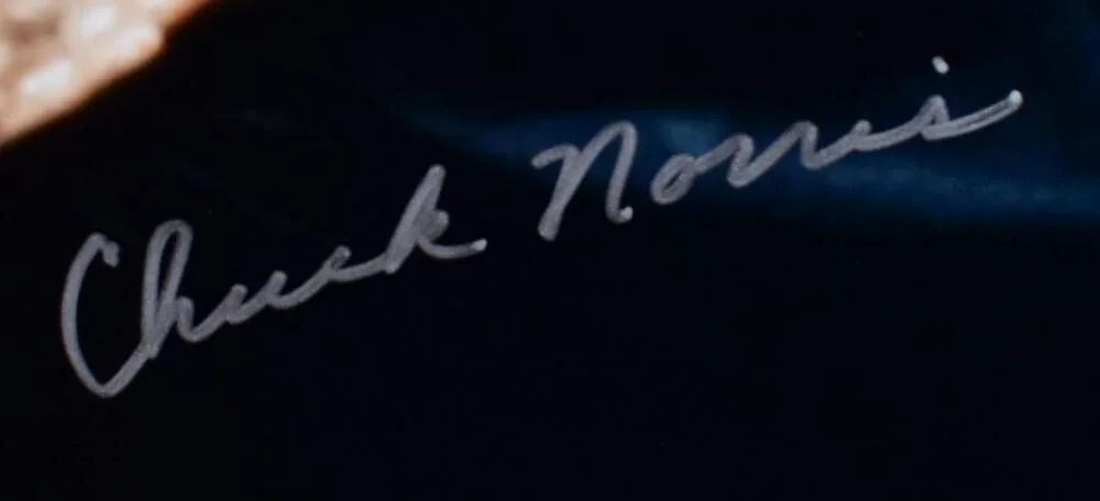 Chuck Norris — Chuck Norris Autographed 16x20 The Way of the Dragon Photo- JSA W *Silver, изображение 4