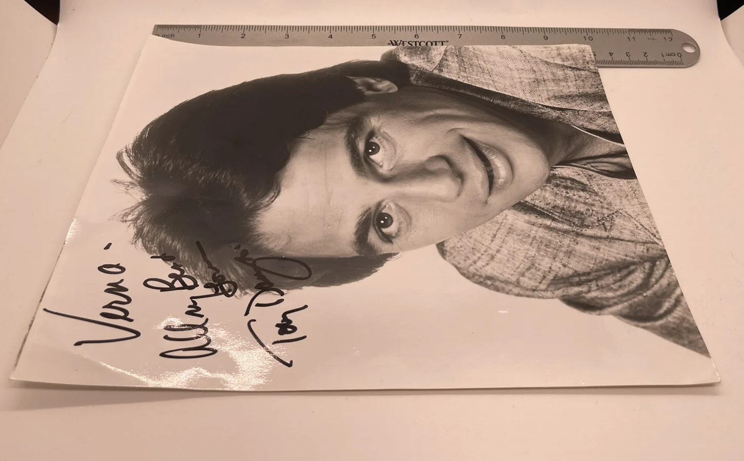 Tony Danza — Tony Danza Whos the Boss Original Hand Autographed Signed Photo, изображение 3