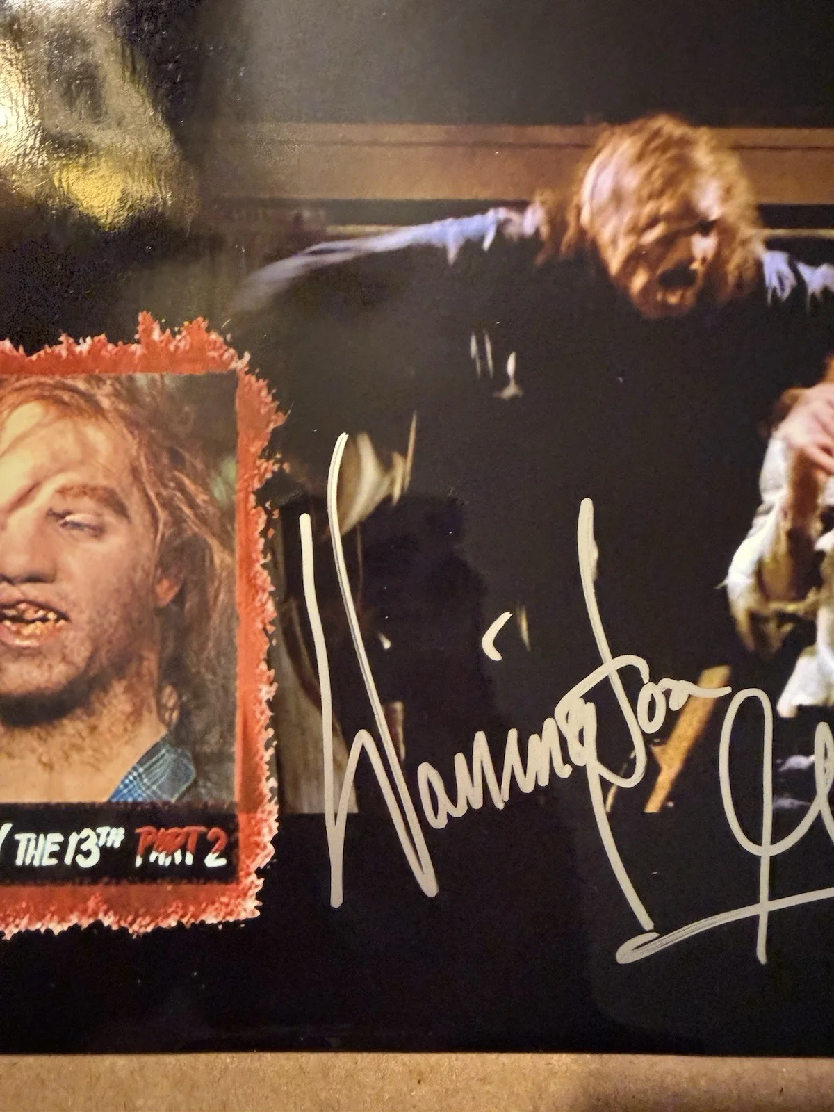 Warrington Gillette Signed 8x10 Jason II Friday the 13th Pt 2 –Autograph w/ COA, изображение 3
