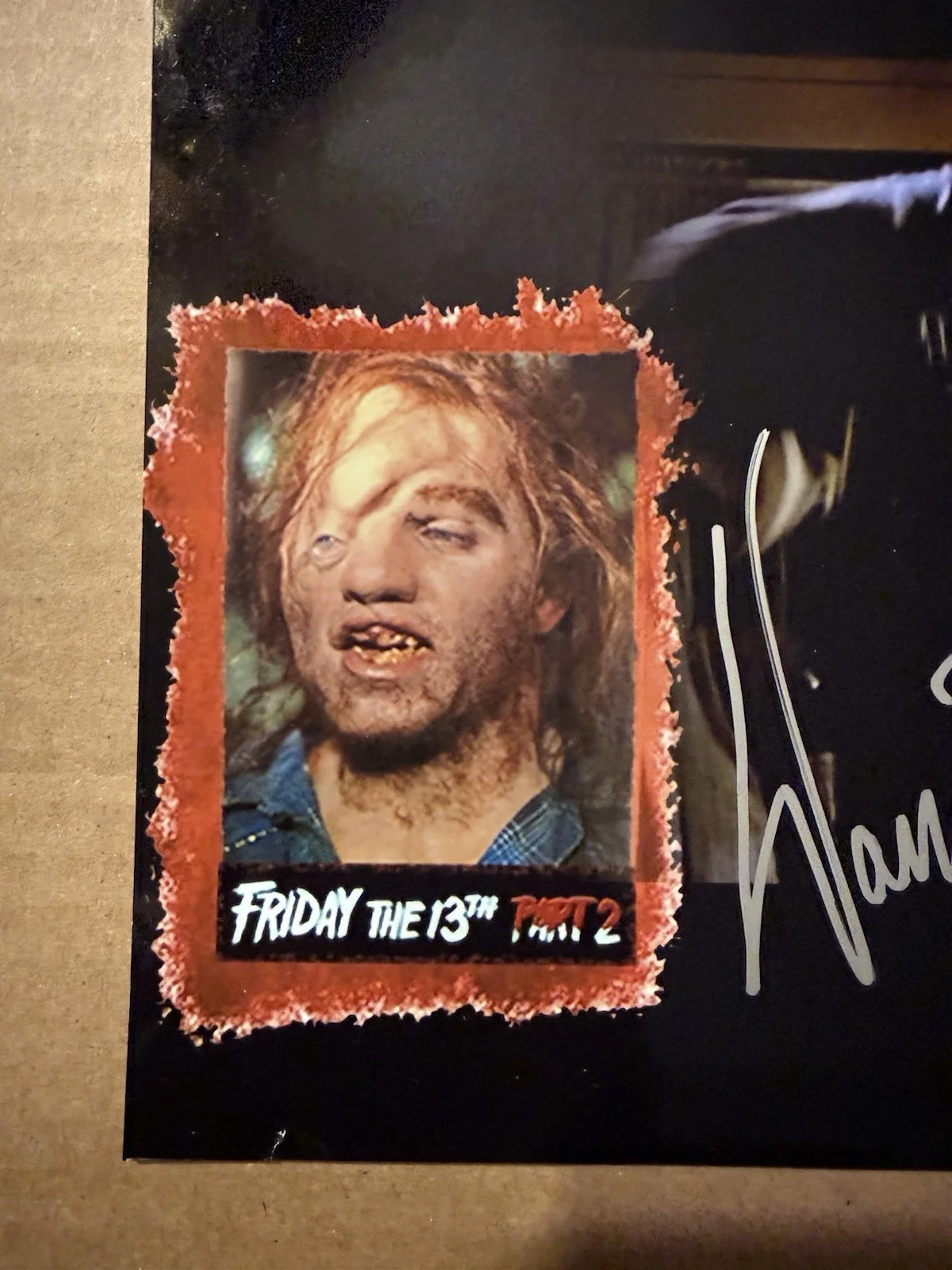 Warrington Gillette Signed 8x10 Jason II Friday the 13th Pt 2 –Autograph w/ COA, изображение 4