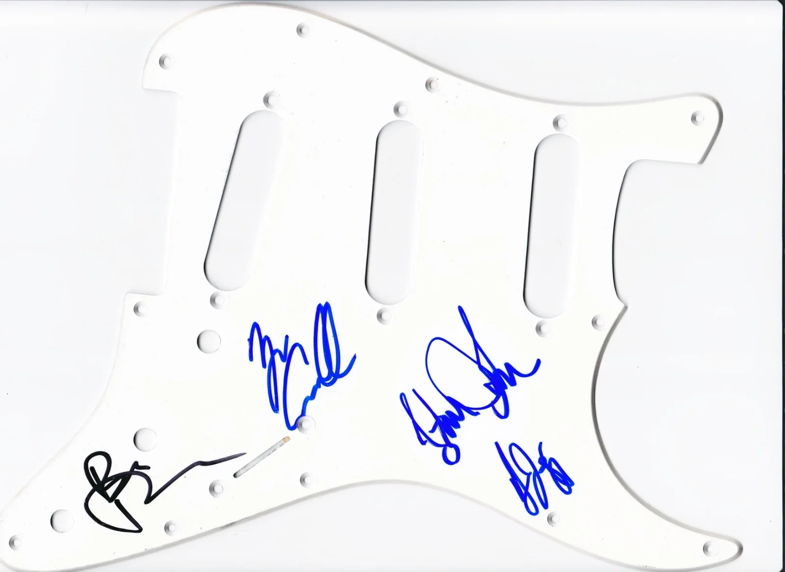ALABAMA SHAKES HAND SIGNED AUTOGRAPHED ELECTRIC GUITAR BY ALL 4! EXACT PROOF+COA, изображение 2