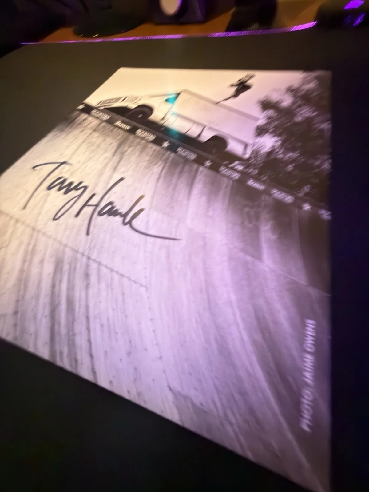 Tony Hawk Signed 8x10 Photo Authentic From Site Hawk Site X-Games Skateboarding, image 5