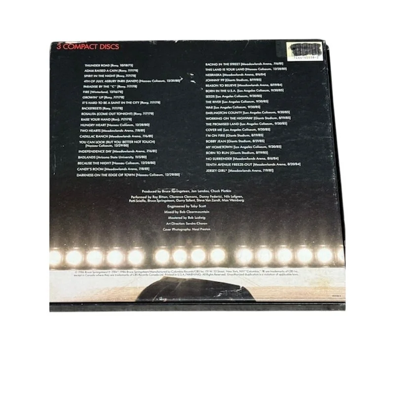 Bruce Springsteen the E Street Band Live 1975-85 (3-Disc Set) Boxed, image 5