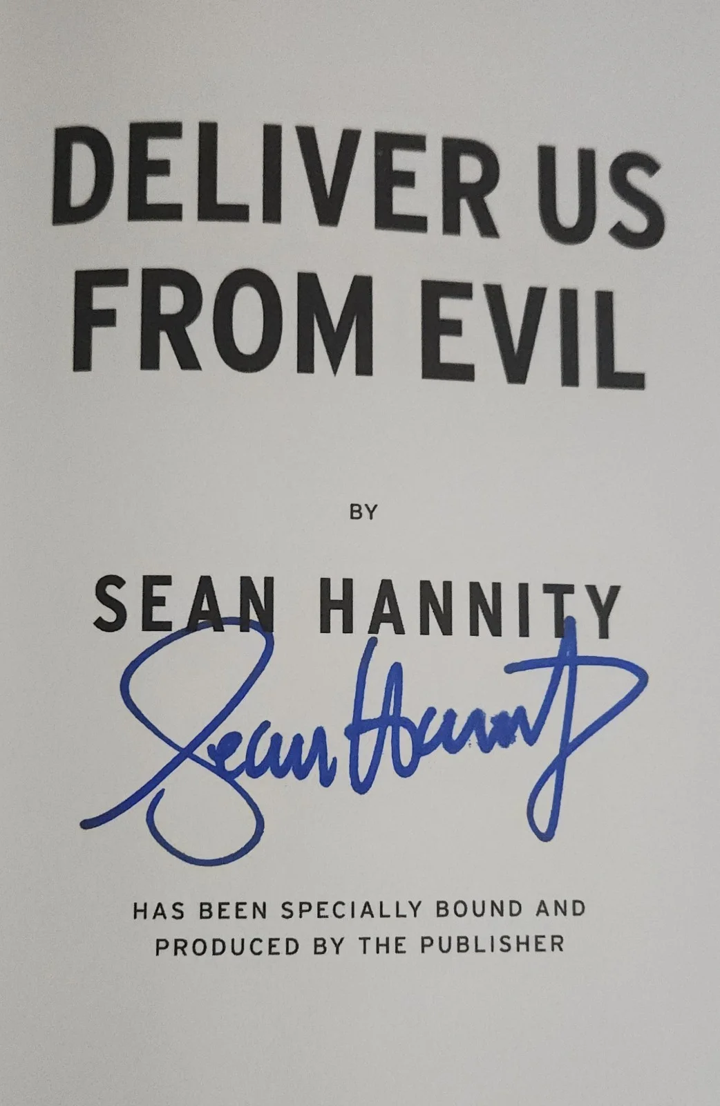 Sean Hannity and Glen Beck Autographed Signed Book Deliver, изображение 3