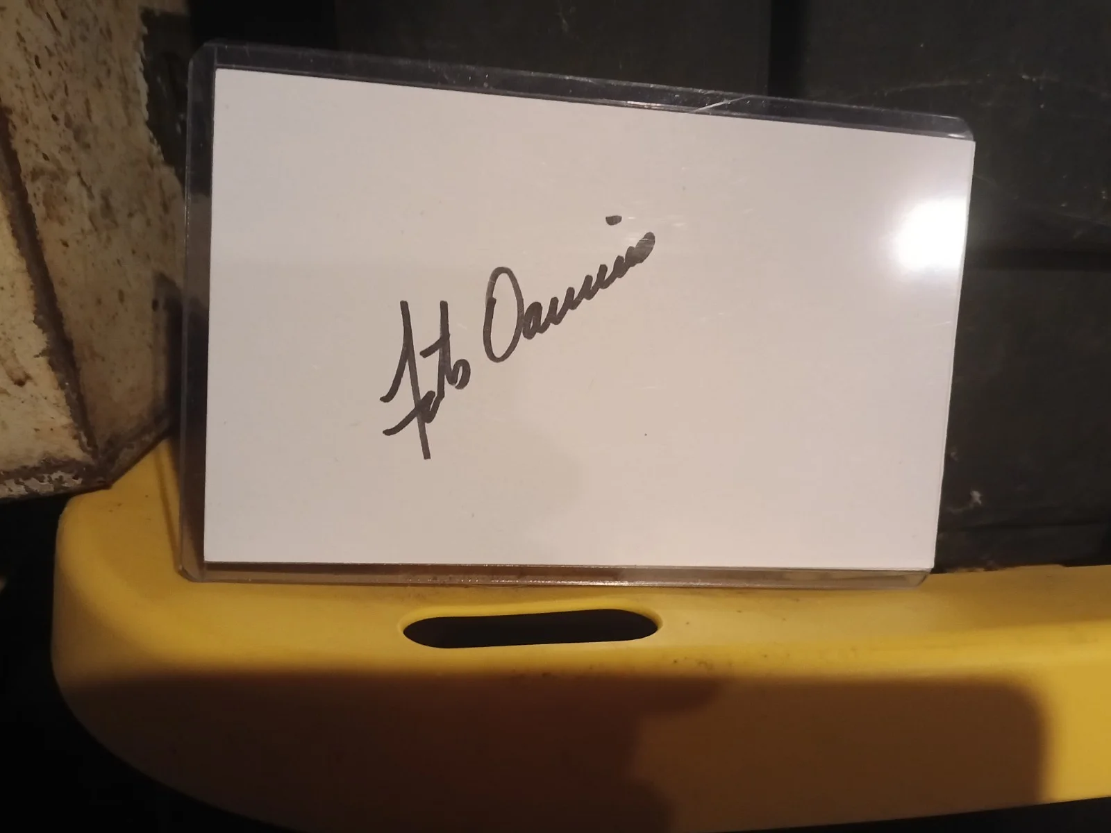 Fats Domino Signature With Coa, image 2