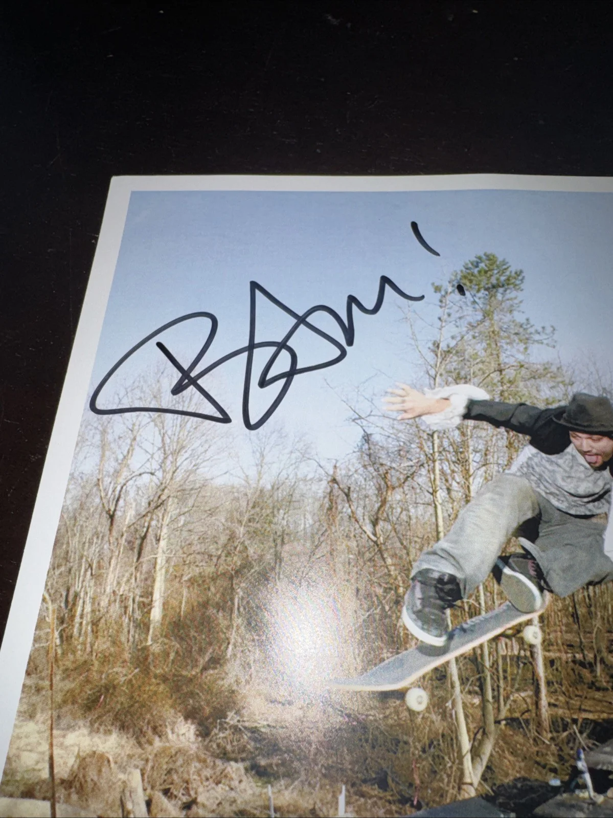 Bam Margara — Bam Margera autograph signed 8x10 photo Jackass Comedy, image 4