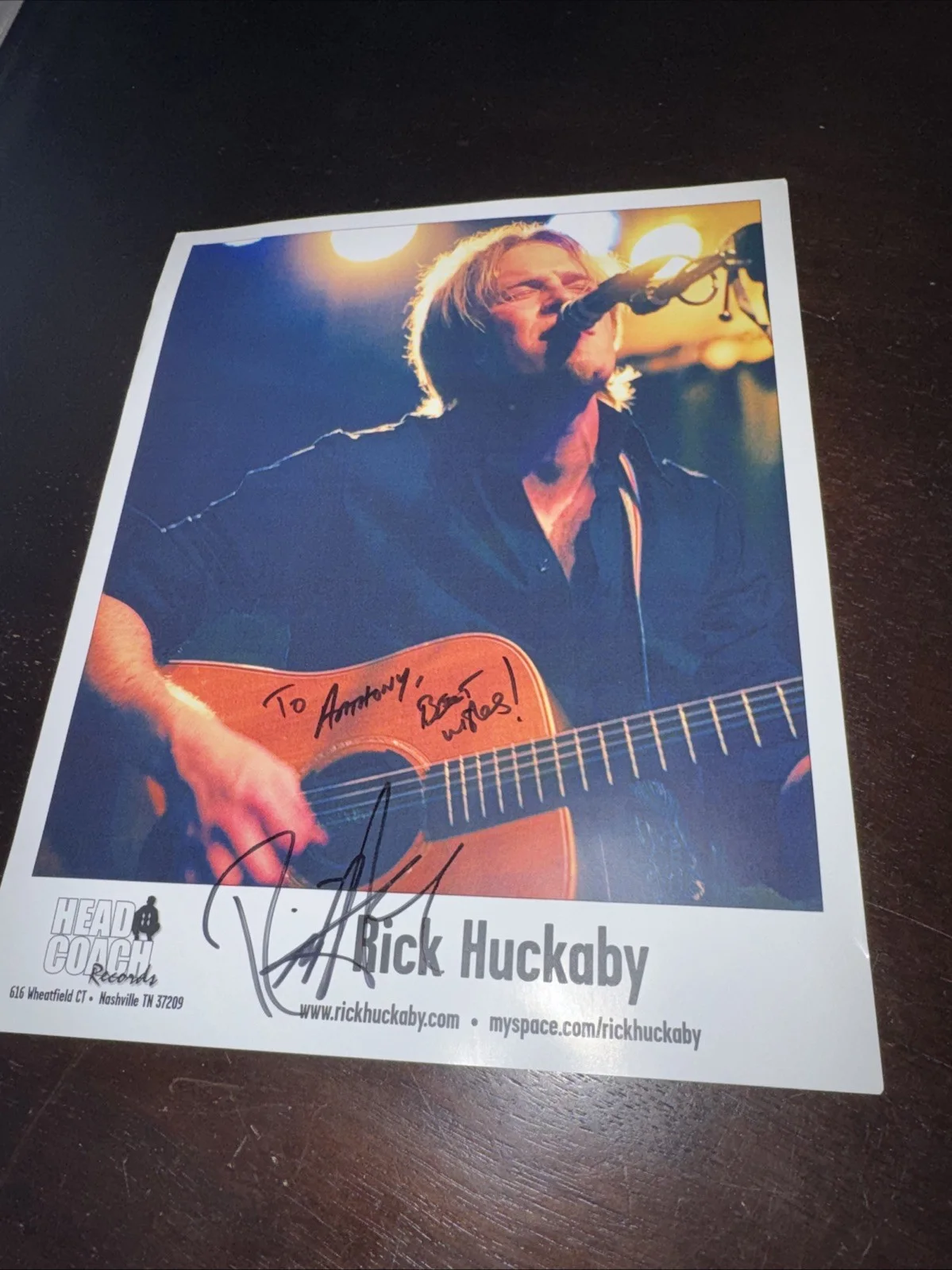 Signed Photos Music Country Rap Pop Ziggy Bowling Rick Huckaby Darryl, image 5