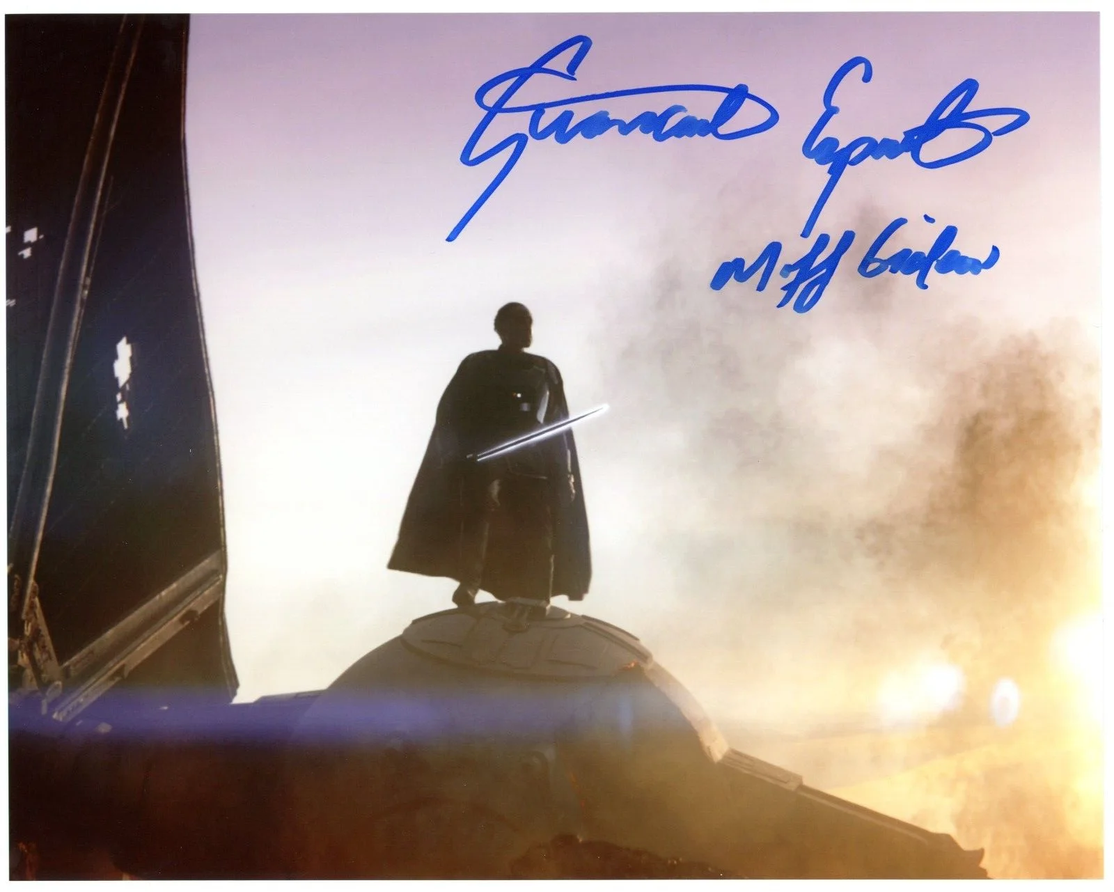 Giancarlo Esposito — GIANCARLO ESPOSITO Signed 8x10 Star Wars: The Mandalorian Photo Inscribed - COA