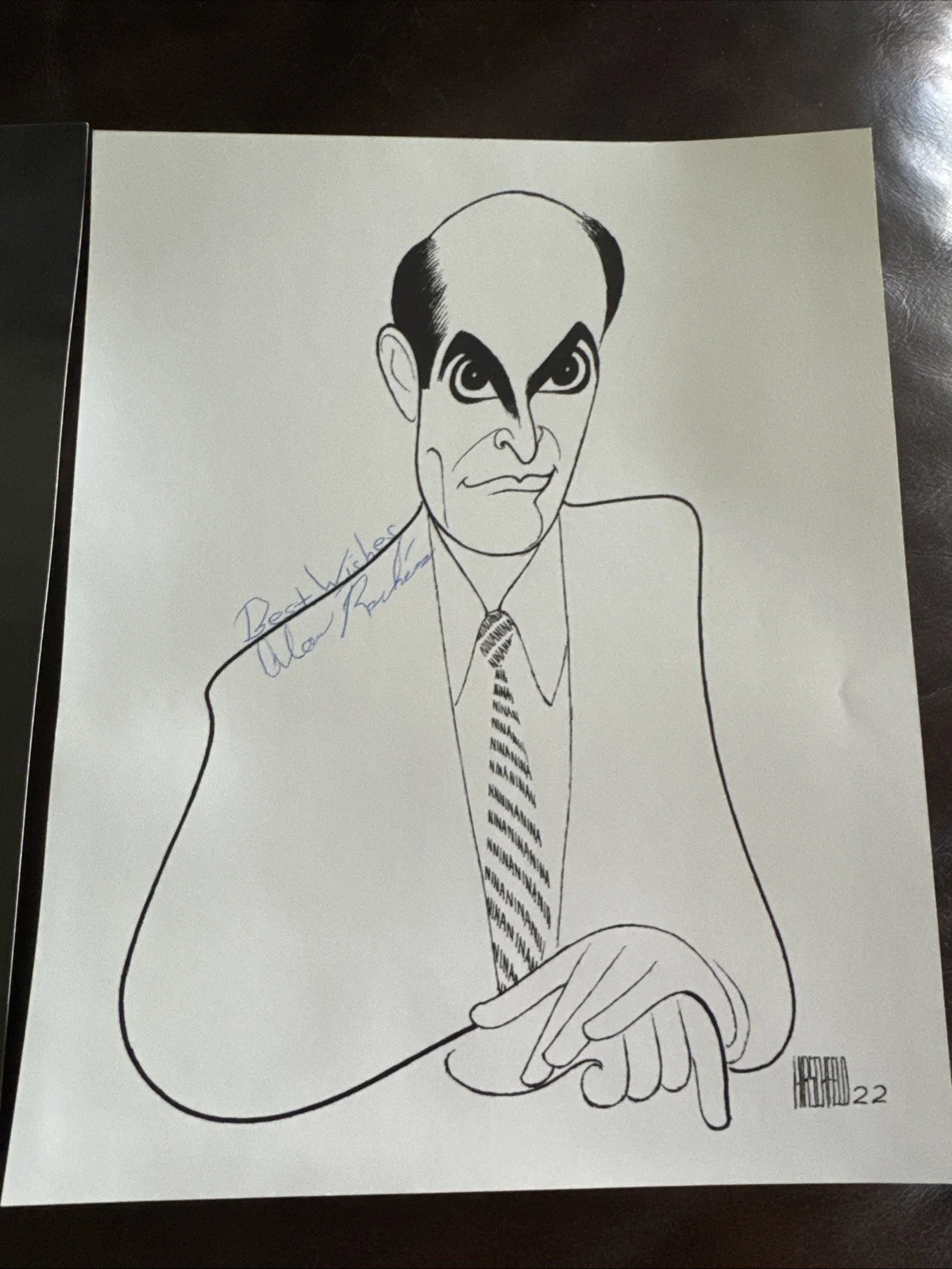 Alan Rachins authentic signed autograph 8x10 photograph, image 2