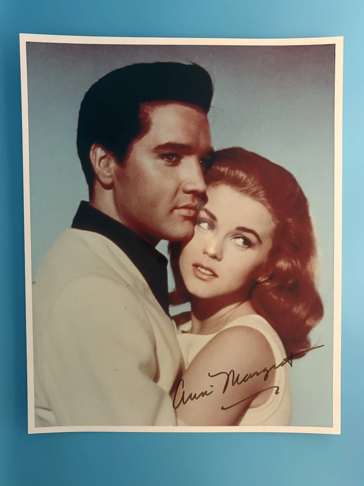 Ann-Margaret — Ann-Margret & Elvis Presley Signed 8x10 Photo – Autographed