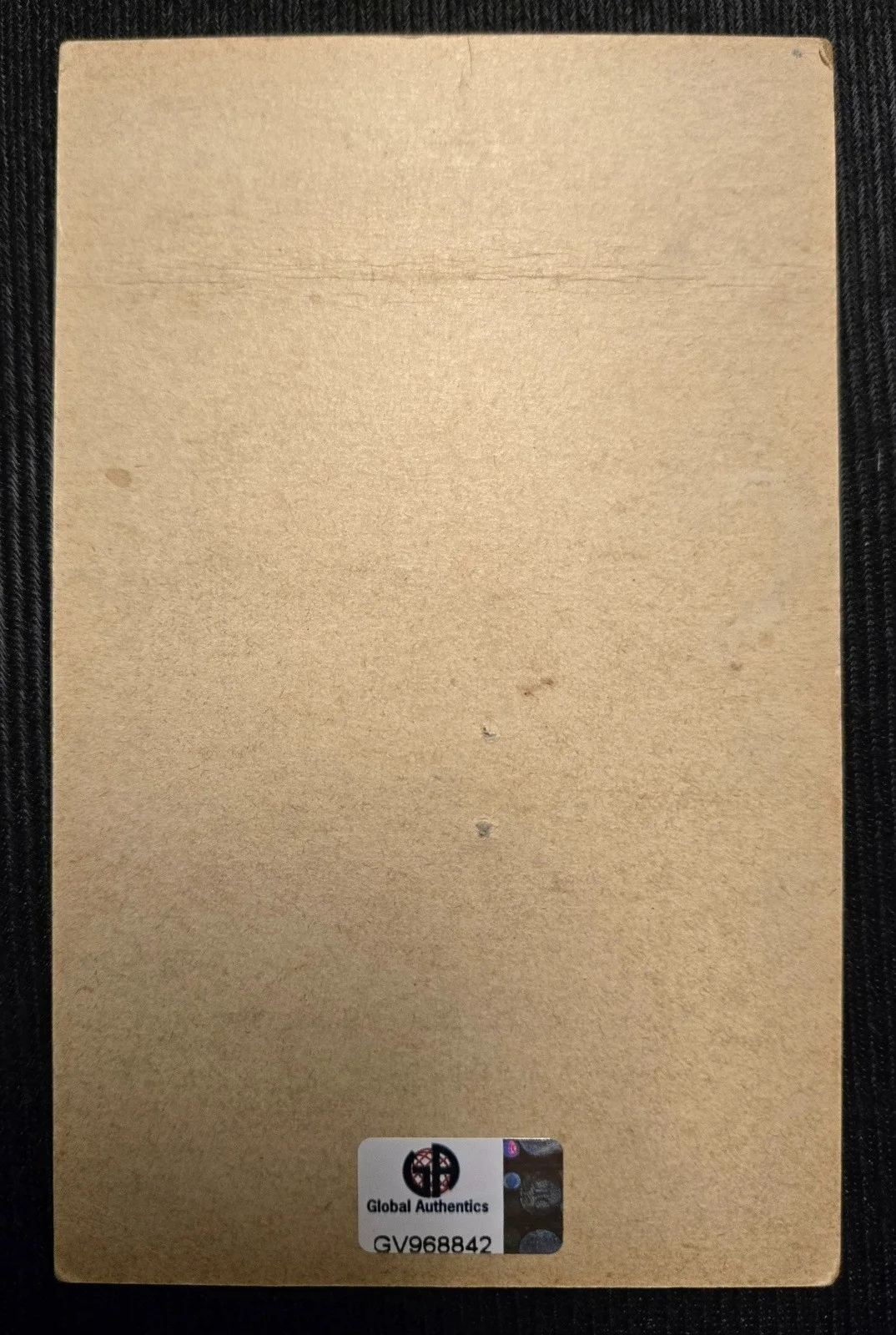John Wayne Signed Arcade Exhibit Card LOA, image 3
