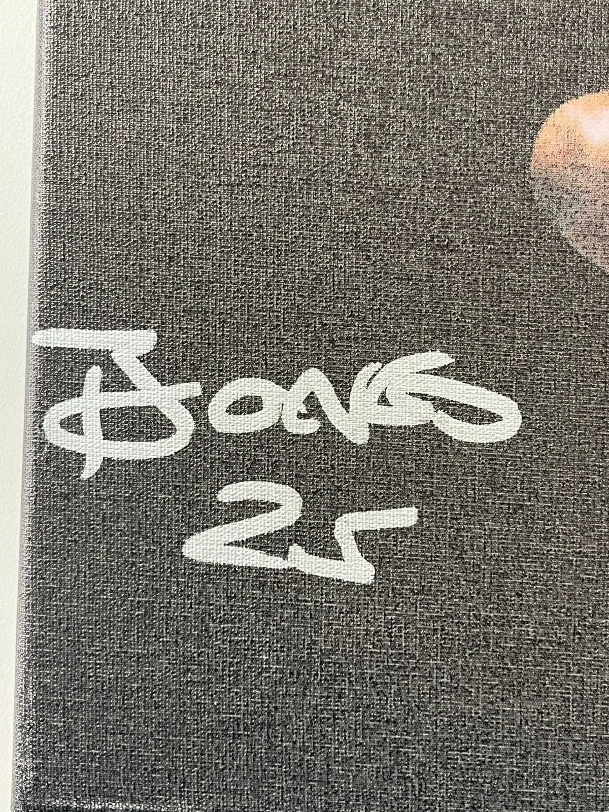 Jon “Bones” Jones UFC Fighter Autographed 8x10 Canvas Edit Beckett COA, image 2
