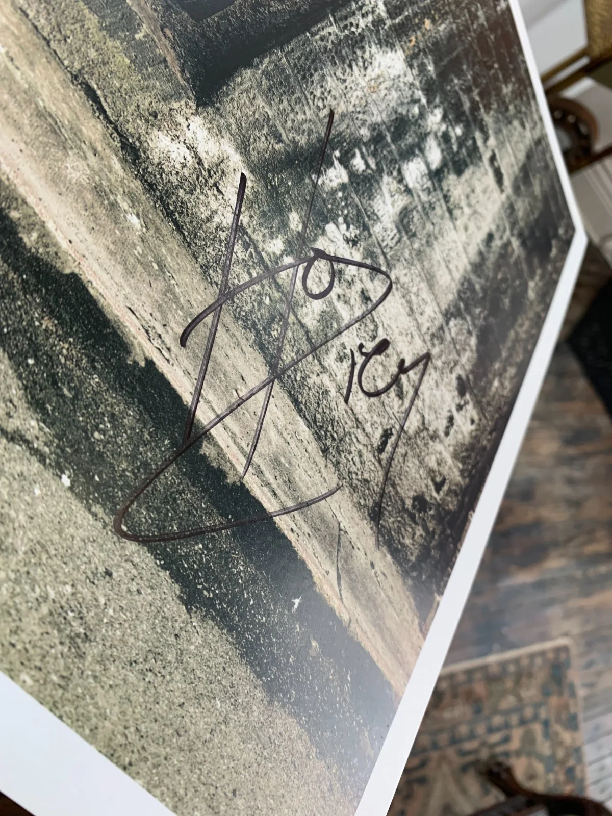 Framed Hozier Signed Autographed Photo Poster Nicely Framed 22" x 16", image 5