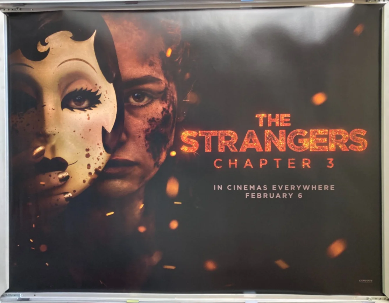 Cinema Poster: STRANGERS CHAPTER 3 2026 (Advance Quad) Hannah Galway Ema Horvath, image 2