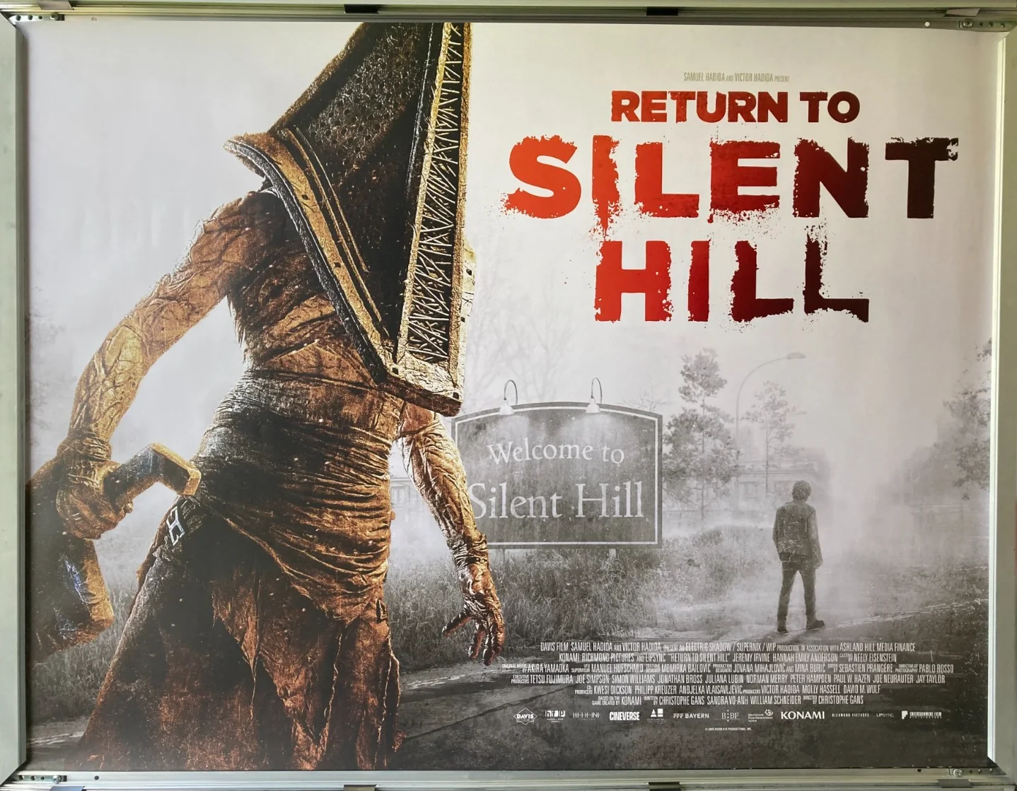 Cinema Poster: RETURN TO SILENT HILL 2026 (Quad) Hannah Emily Anderson, image 3