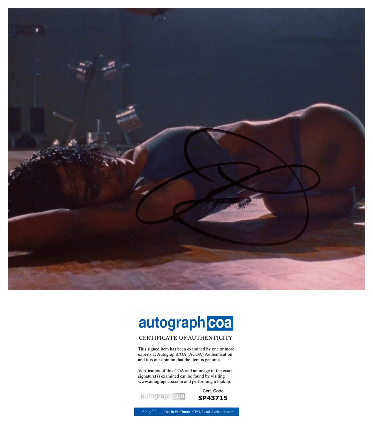 TEYANA TAYLOR SIGNED KANYE WEST FADE 8x10 PHOTO wEXACT VIDEO PROOF AUTOGRAPH COA, изображение 3