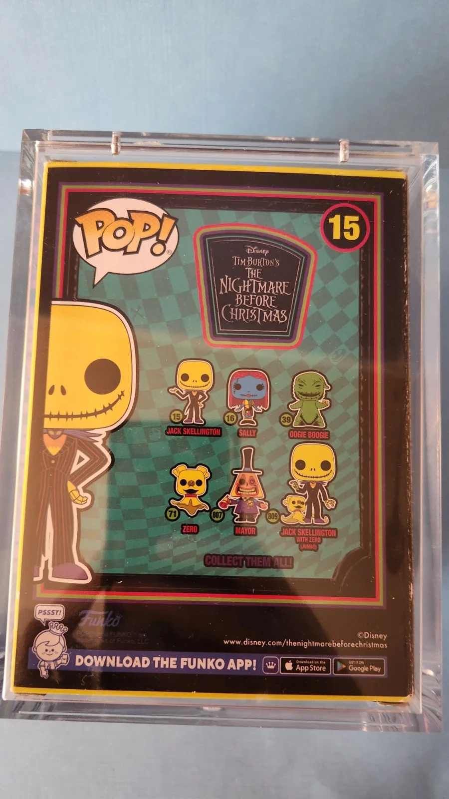 Chris Sarandon — Jack Skellington Funko Pop #15 Signed By Chris Sarandon, image 3