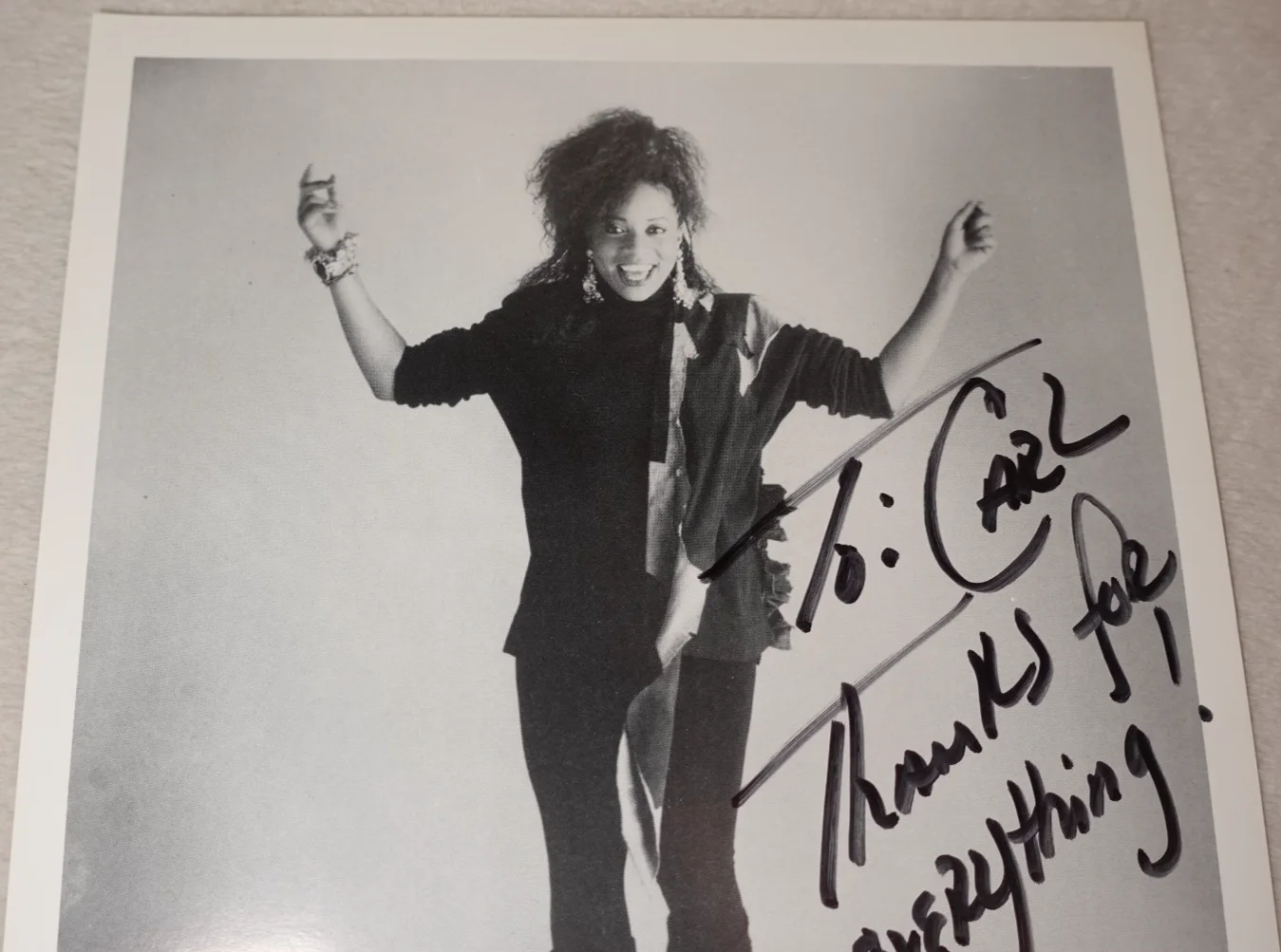Donna Allen SIGNED Pop Dance Oceana Records Original Promotional Photo, изображение 2
