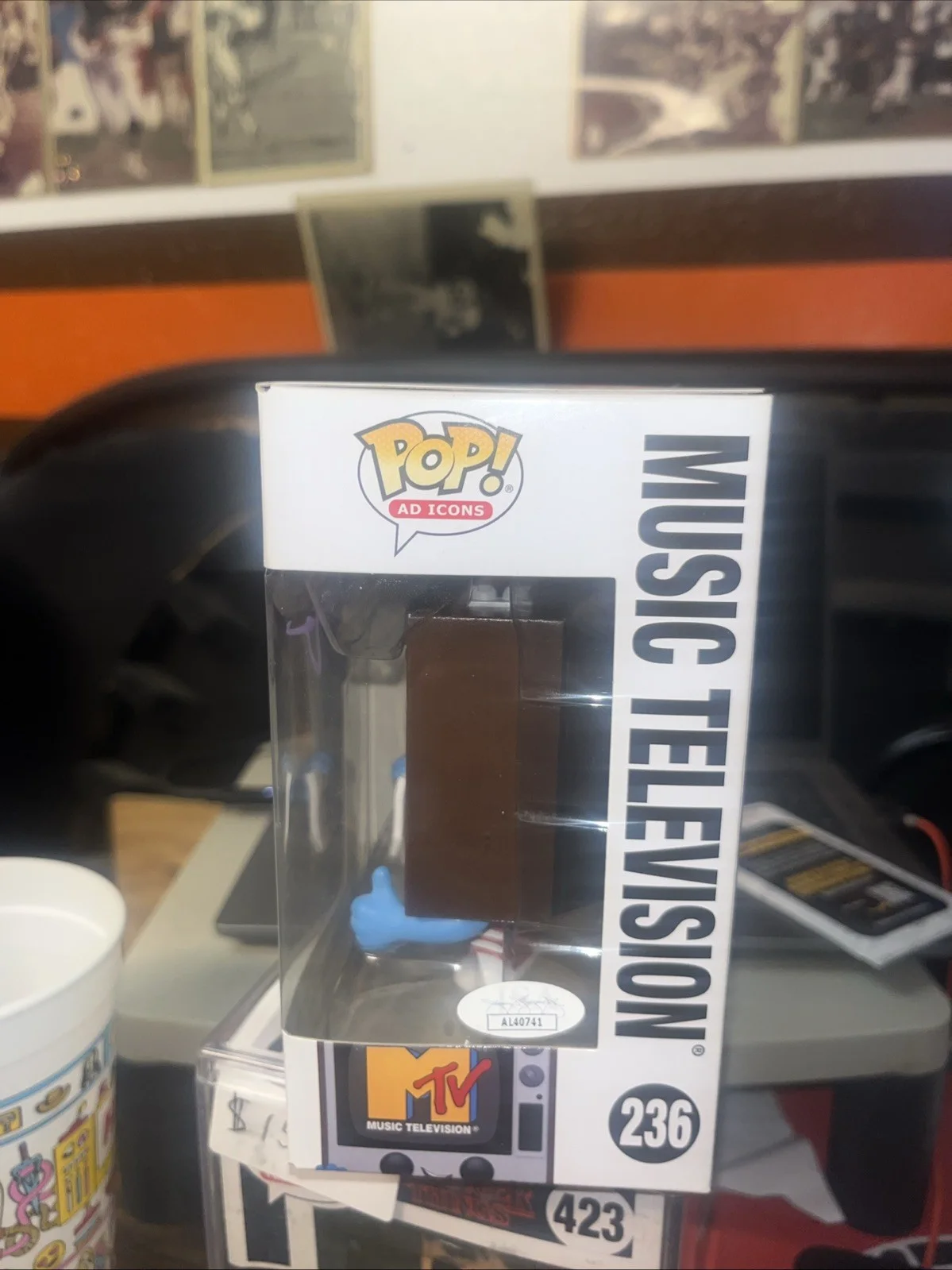Wiz Khalifa Mtv Signed Funko Pop Number 236 Jsa Autograph Rare, изображение 2