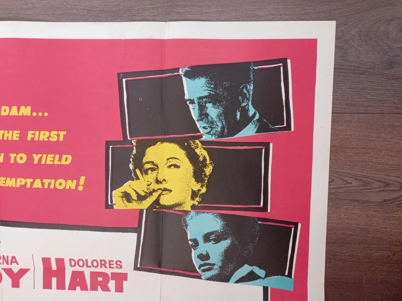 LONELYHEARTS 1958 BRITISH QUAD POSTER MONTGOMERY CLIFT ROBERT RYAN MYRNA LOY, image 4