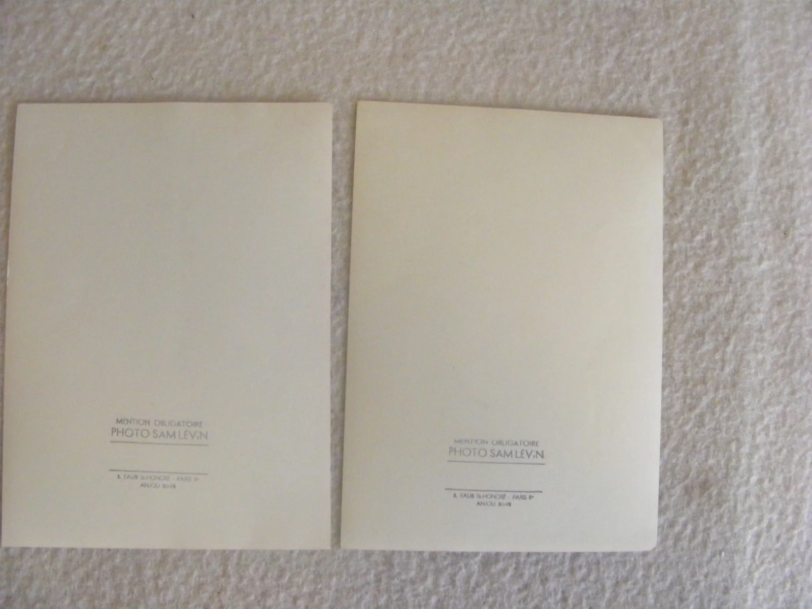 2 french sam levin film promo photographs; noelle adam/dominique wilms, paris, изображение 4