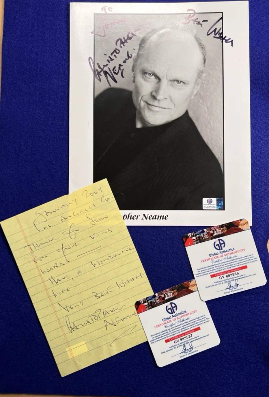 Christopher Neame 1989 Licence to Kill Villain Fallon-2004 Species 3 & A-Team'87, изображение 2