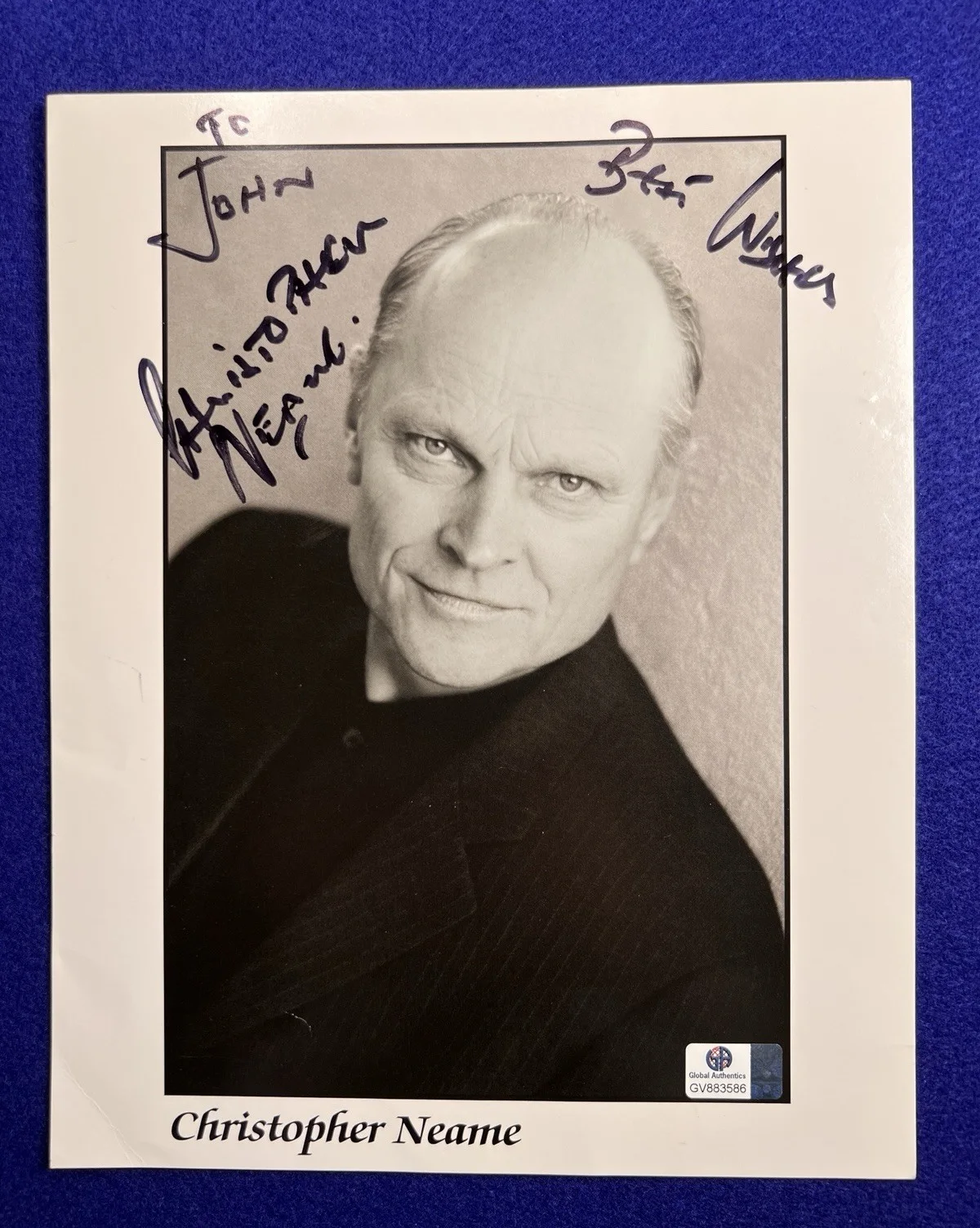 Christopher Neame 1989 Licence to Kill Villain Fallon-2004 Species 3 & A-Team'87, изображение 3