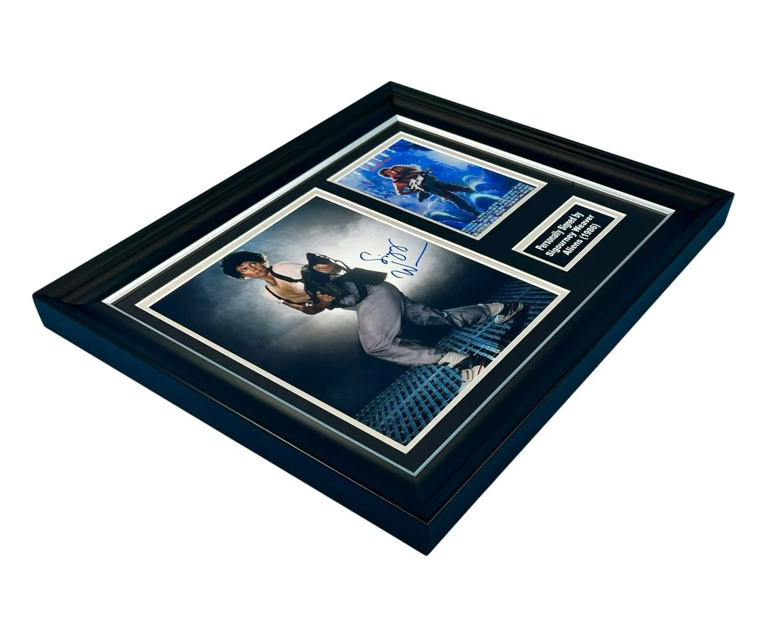 Sigourney Weaver Signed Photo Framed & COA Alien Movie Poster Autograph Auto, изображение 3