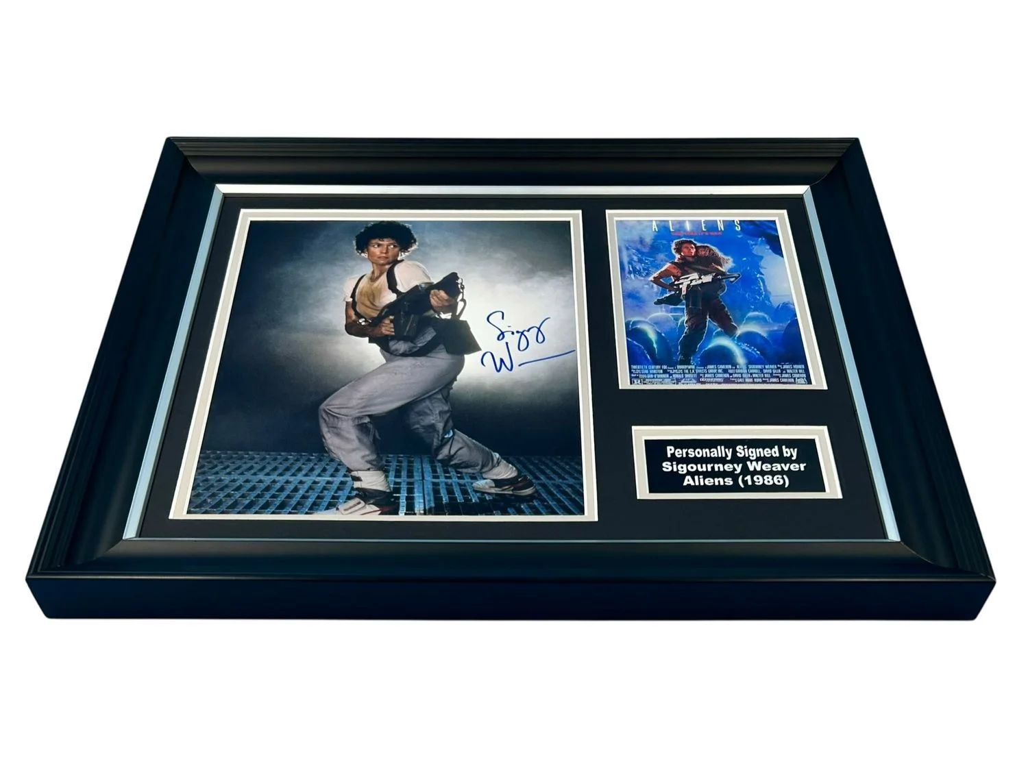 Sigourney Weaver Signed Photo Framed & COA Alien Movie Poster Autograph Auto, изображение 4