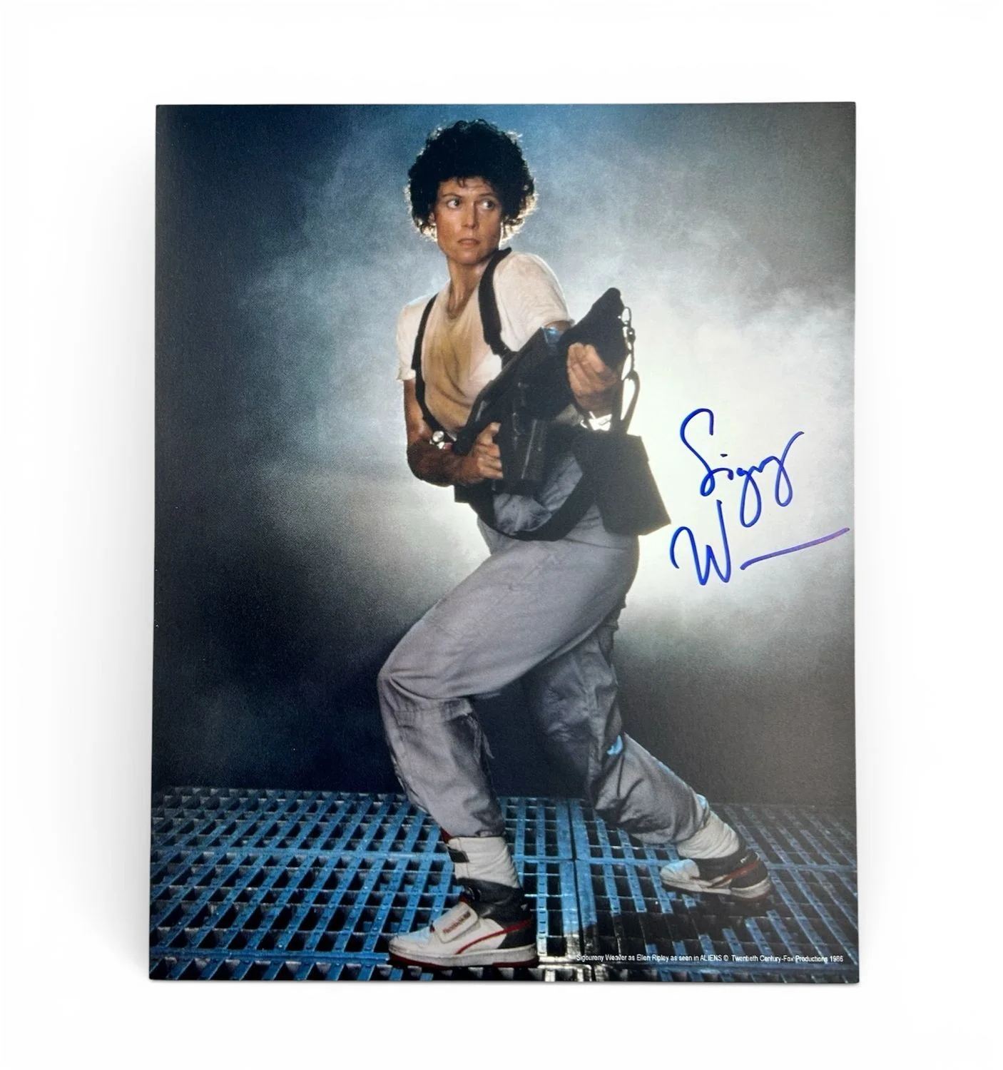 Sigourney Weaver Signed Photo Framed & COA Alien Movie Poster Autograph Auto, изображение 5