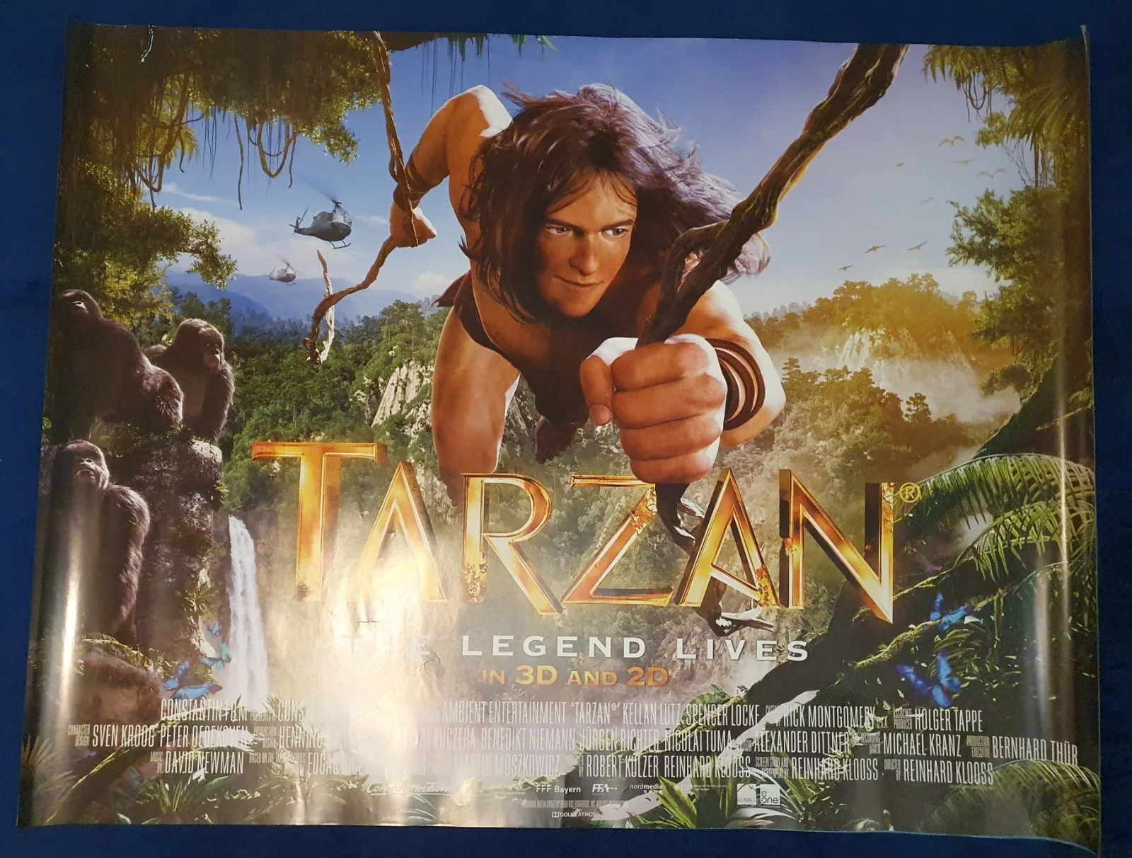 Tarzan Original UK Quad Poster, image 2