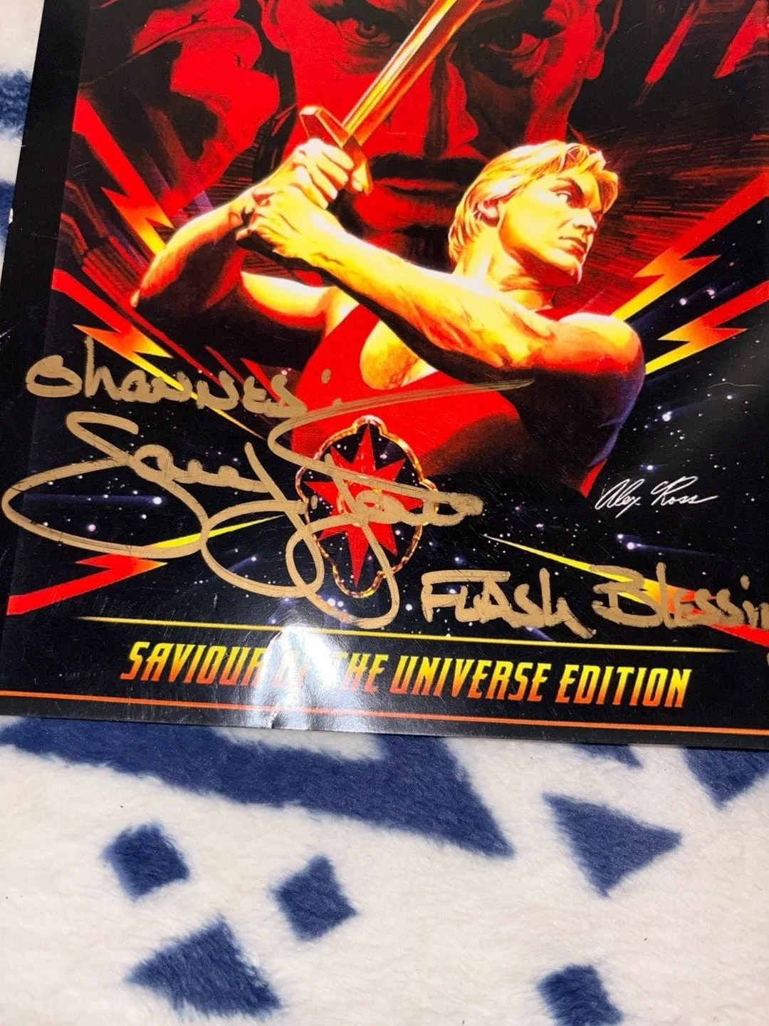 Sam J. Jones — SAM JONES Signed 8x10 Photo FLASH GORDON Authentic Autograph JSA COA Cert, image 2