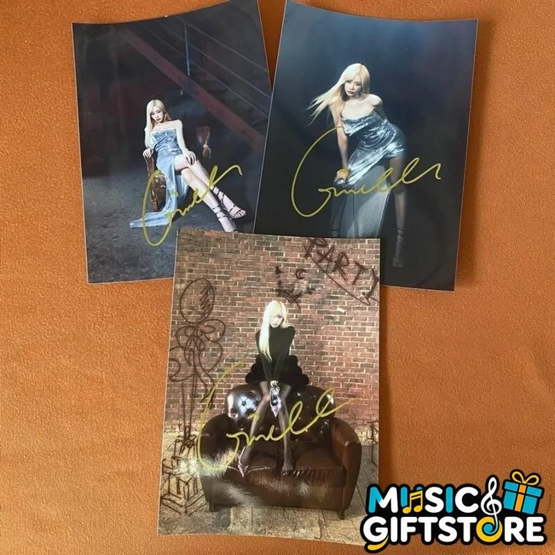 aespa GISELLE Autographed Signed Photo Metal China K-POP Collection 2024A #MUGS, изображение 2