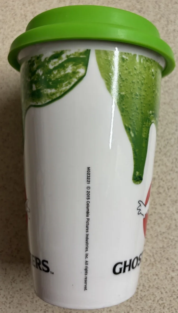 GHOSTBUSTERS HEAT MUG FLASK CUP WITH LID, image 2