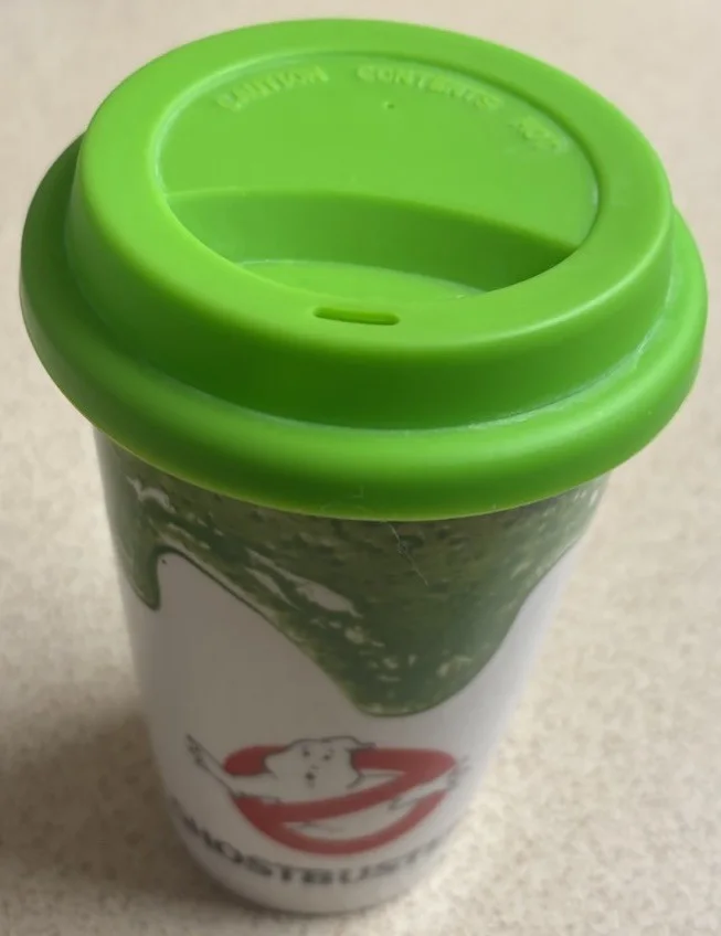 GHOSTBUSTERS HEAT MUG FLASK CUP WITH LID, image 3
