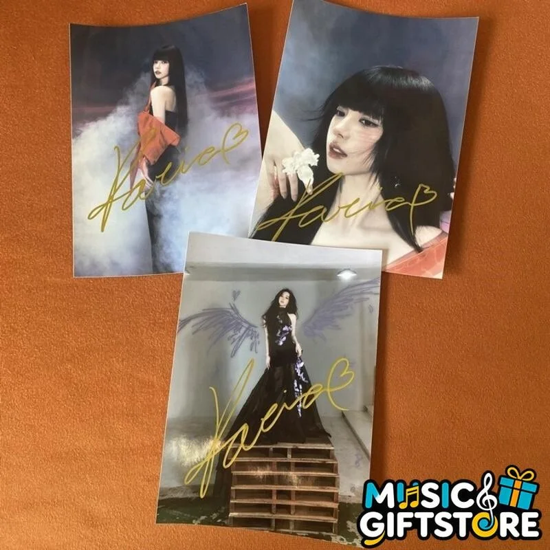 aespa KARINA Autographed Signed Photo Metal China K-POP Collection 4*6 2024 #MUG, изображение 2
