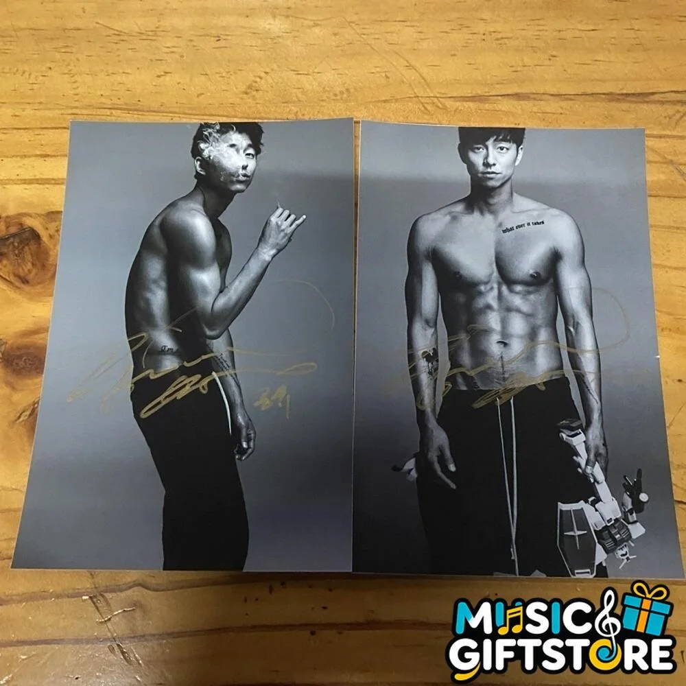 Gong Yoo Autographed Signed Photo 4*6 K-POP Collection GIFTS 2022 #MUGS, изображение 2