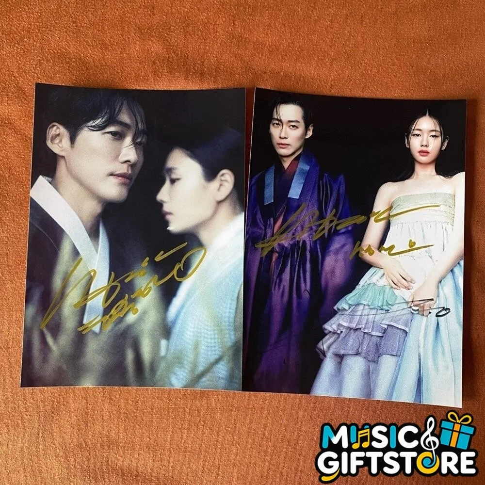 My Dearest Nam Gung Min Ahn Eun Jin Autographed Signed Photo K-POP 2023X #MUGS, image 2