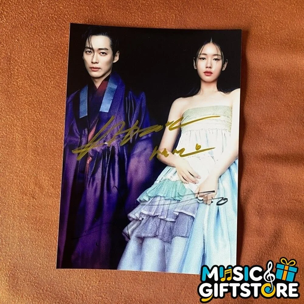 My Dearest Nam Gung Min Ahn Eun Jin Autographed Signed Photo K-POP 2023X #MUGS, image 3