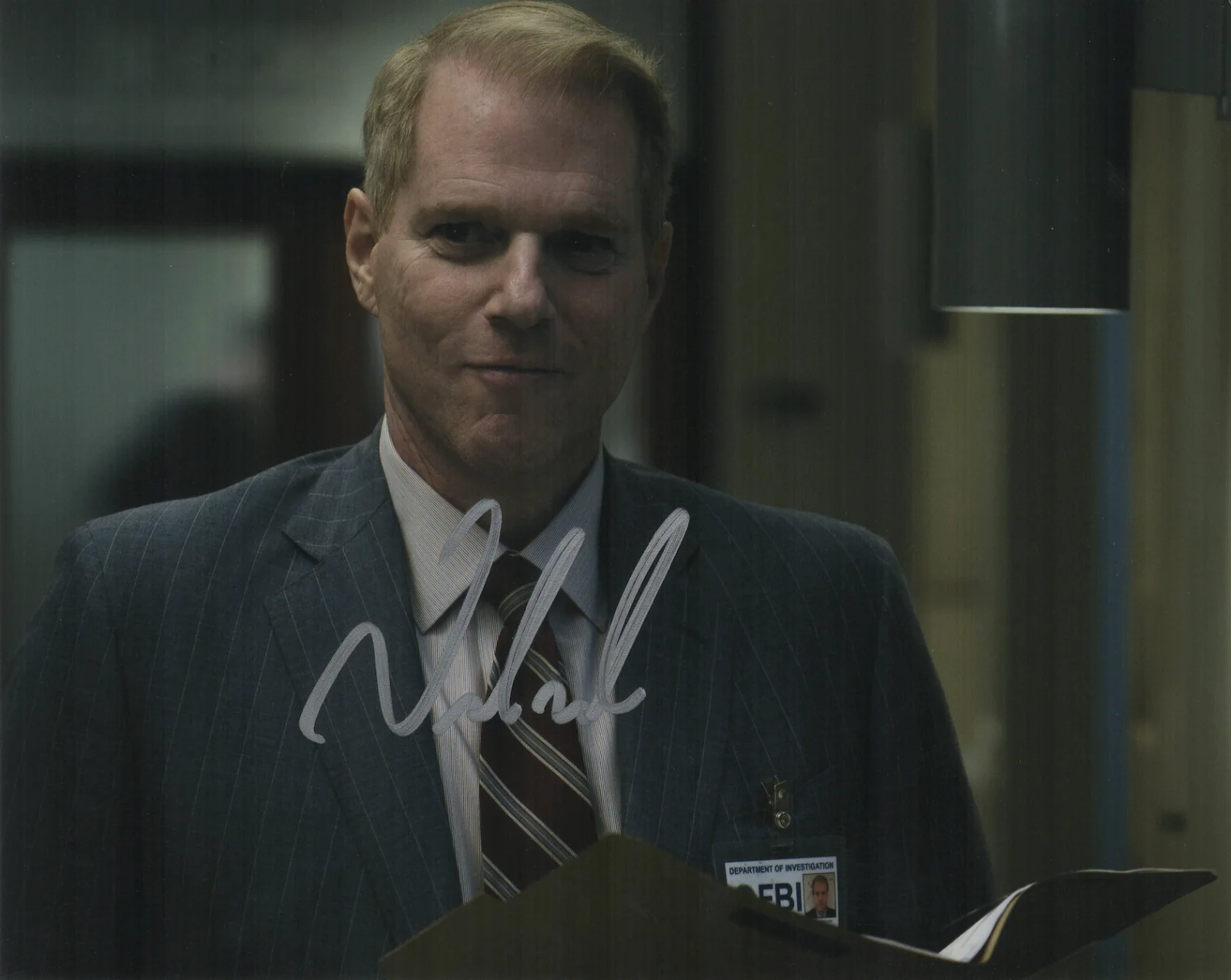 Noah Emmerich — Noah Emmerich Truman Show Autographed Signed 8x10 Photo AMCo COA 4282