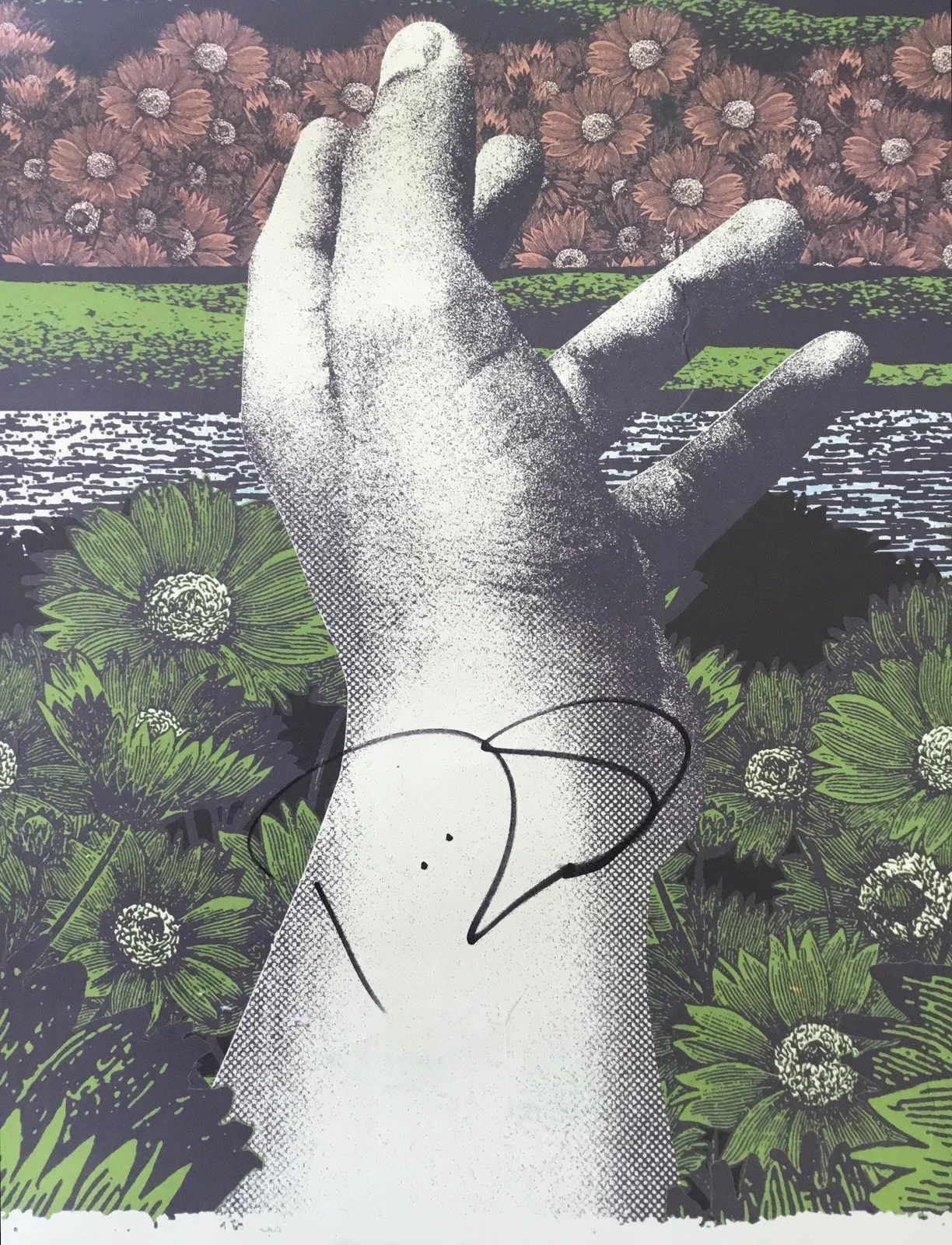 RARE Signed Phillip The Drift Back Tour Poster, image 2