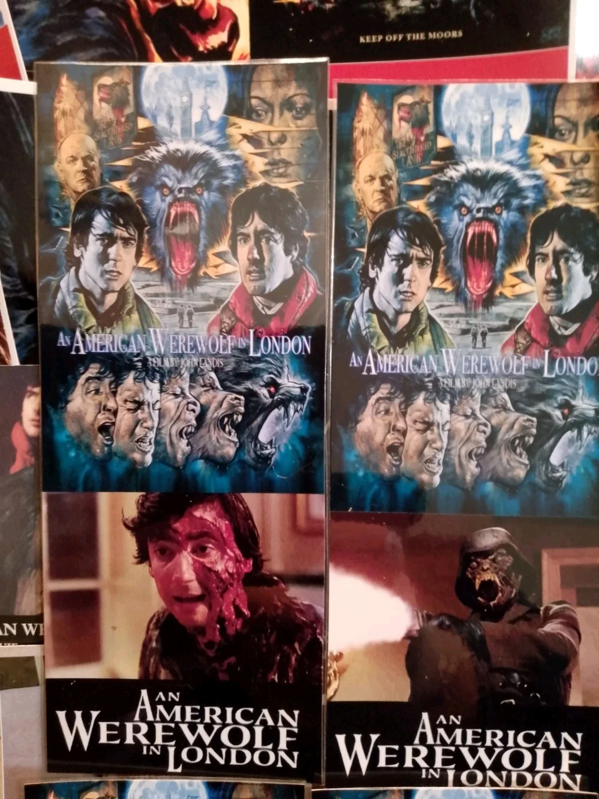 An American Werewolf In London coll. 24 Lobby Cards/16 Lobbymarkers/3 art cards+, изображение 3