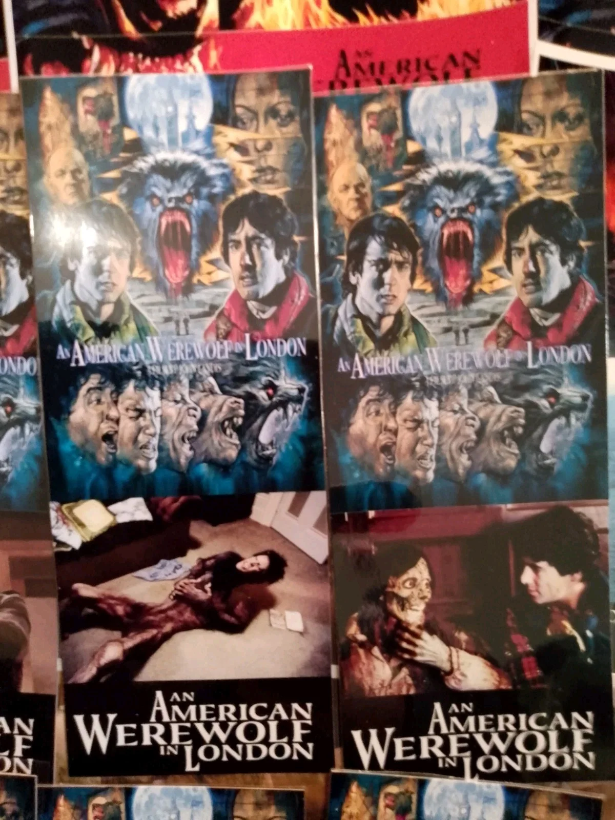 An American Werewolf In London coll. 24 Lobby Cards/16 Lobbymarkers/3 art cards+, изображение 4